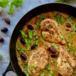 Græsk kylling i cremet tomatsauce