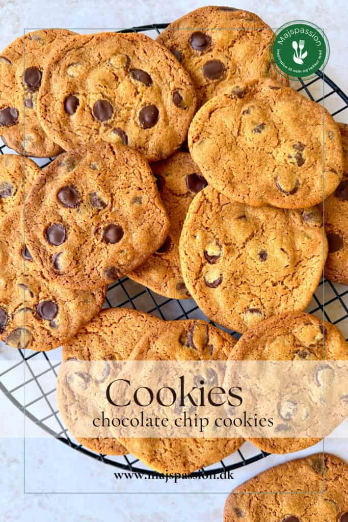 Cookies - Hjemmelavede chocolate chip cookies