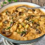 Caribisk kyllingegryde med kartofler og kokosmælk