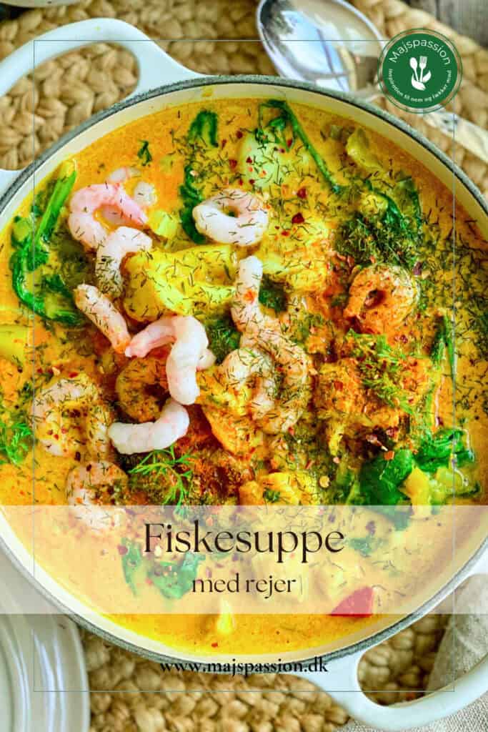 Fiskesuppe med rejer