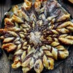 Nutellastjerne - Stjernebrød med færdig butterdej og nutella -