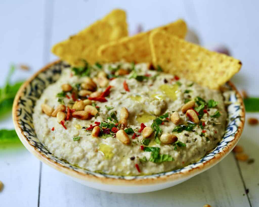 Baba Ganoush - cremet auberginedip