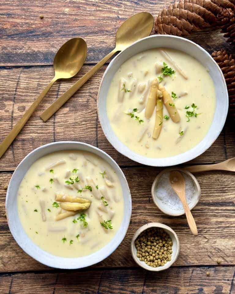 Aspargessuppe - nem opskrift på cremet aspargessuppe