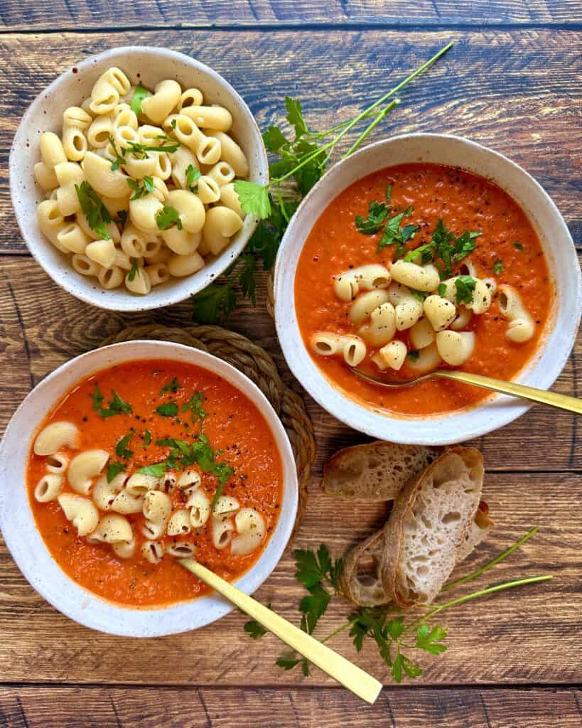 Tomatsuppe - nem opskrift på hjemmelavet tomatsuppe