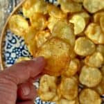 Opskrift på de lækreste kartoffelchips med øldej