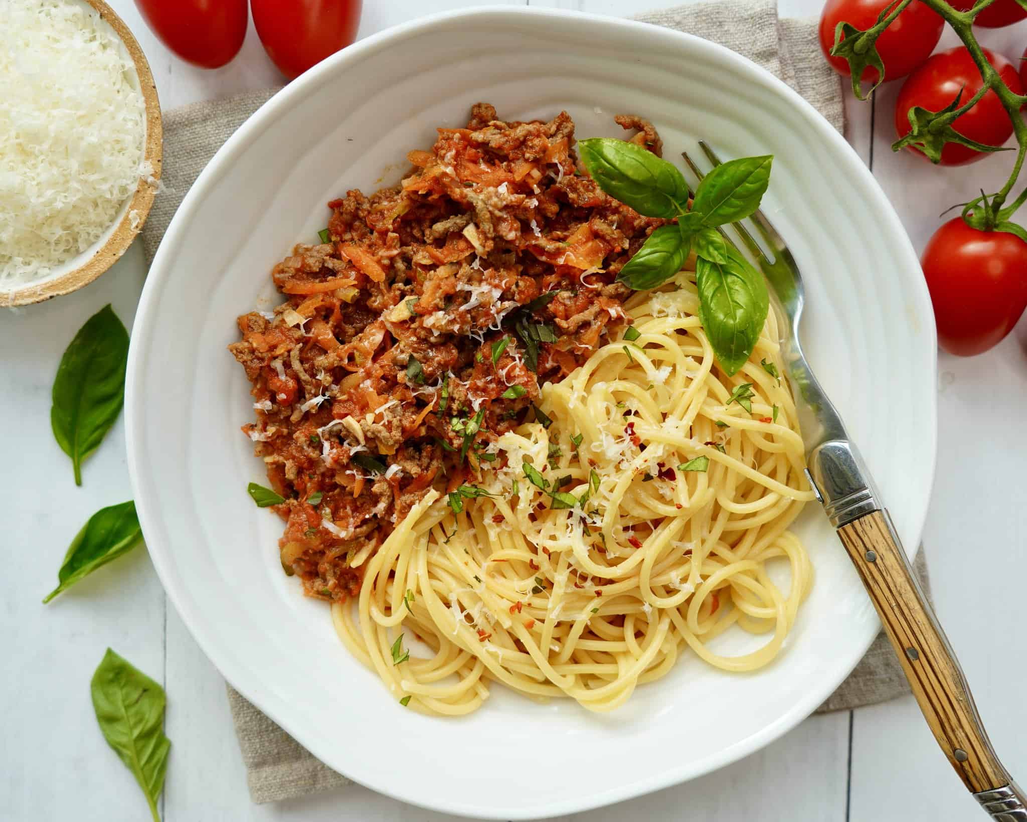 Spaghetti kødsauce - nem og hurtig opskrift på lækker spaghetti kødsauce