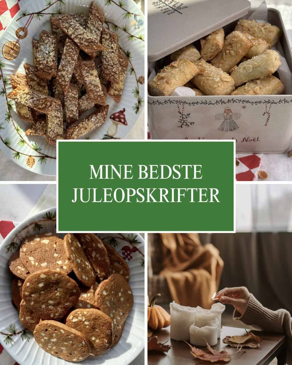 Her finder du mine bedste juleopskrifter