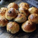 Store bløde juleboller med appelsin og chokolade