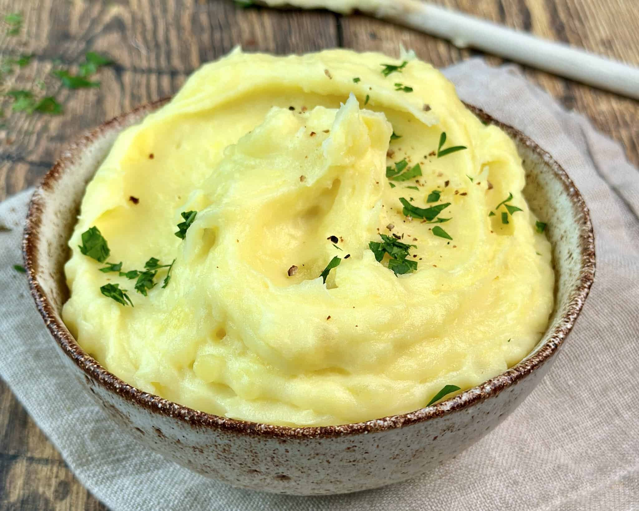Luftig og cremet hjemmelavet kartoffelmos