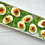 Djævleæg med sprød bacon