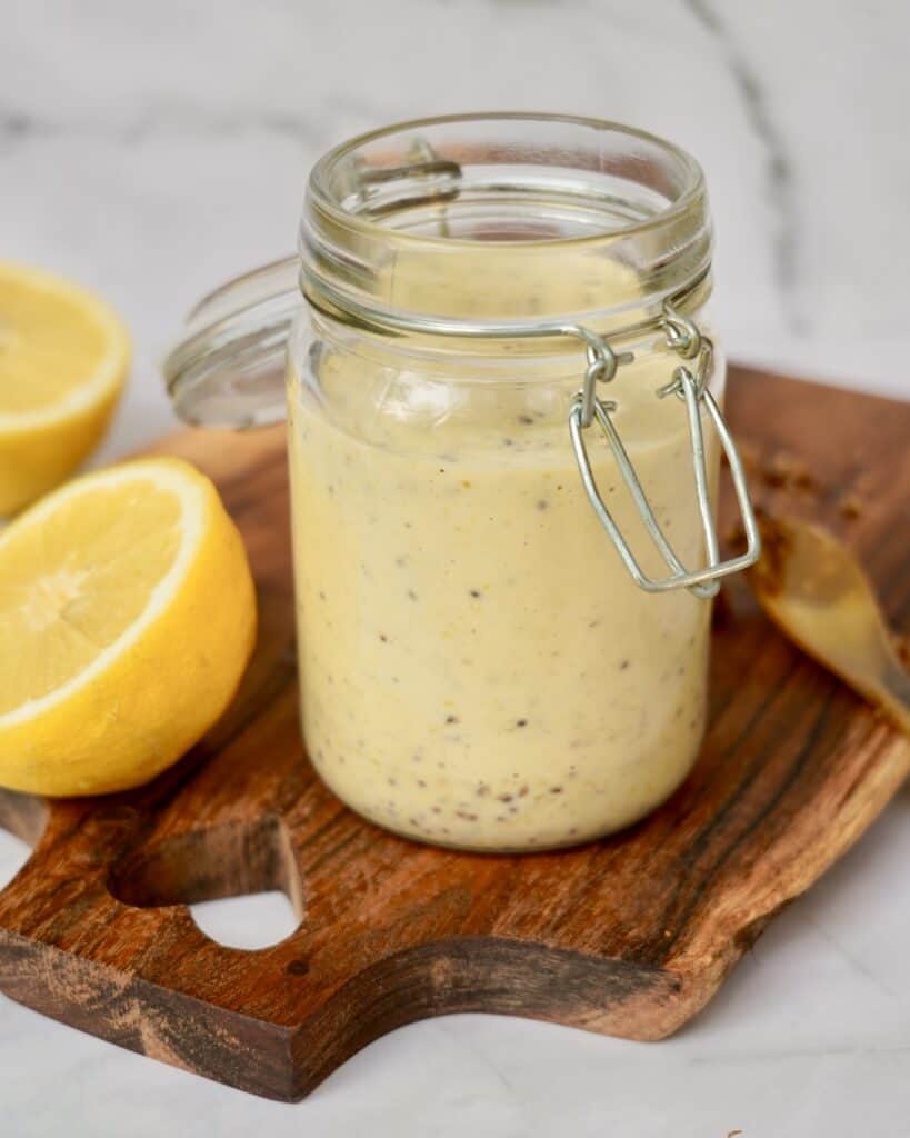 Sennepsdressing - Cremet dressing med sennep.
