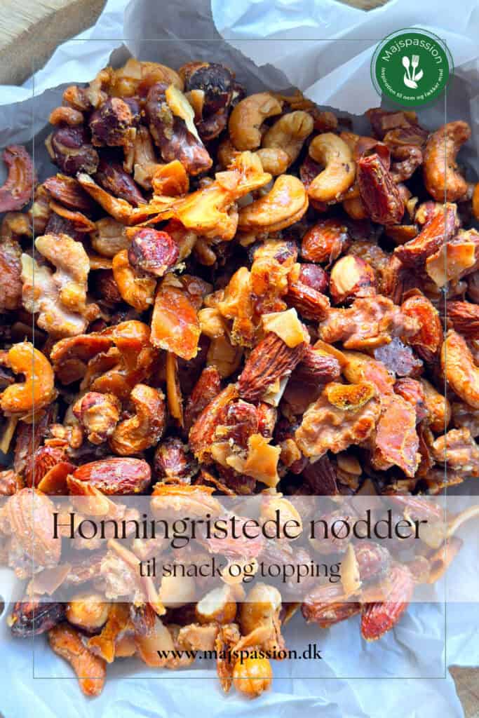 Honningristede nødder til pande eller ovn.