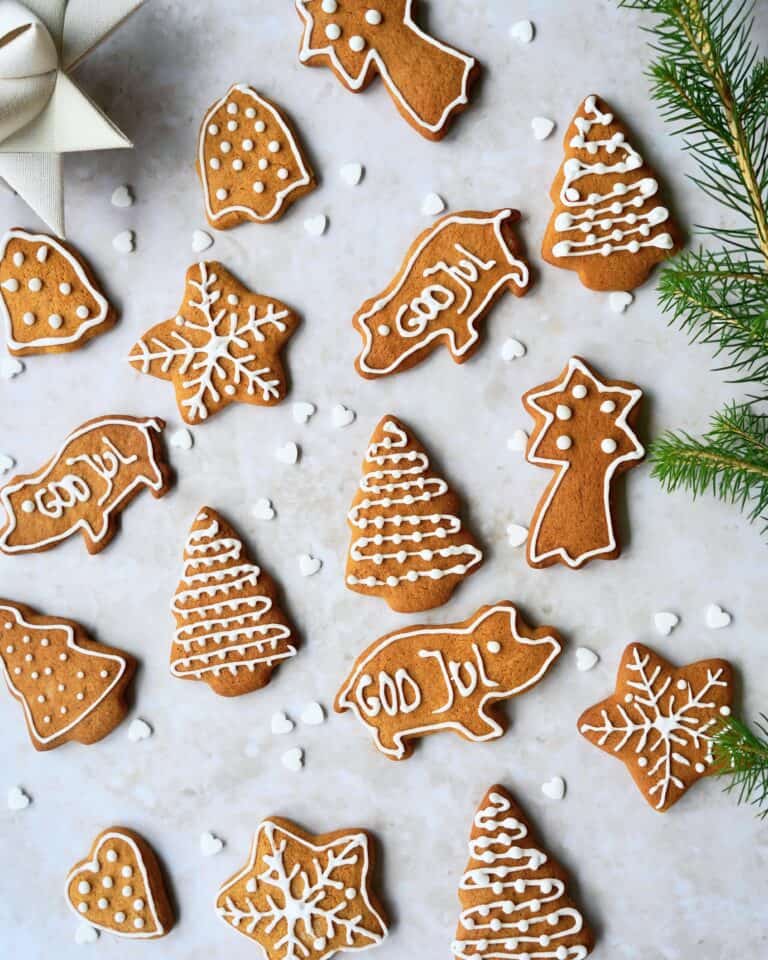 Peberkager - Hjemmebagte svenske peberkager med glasur