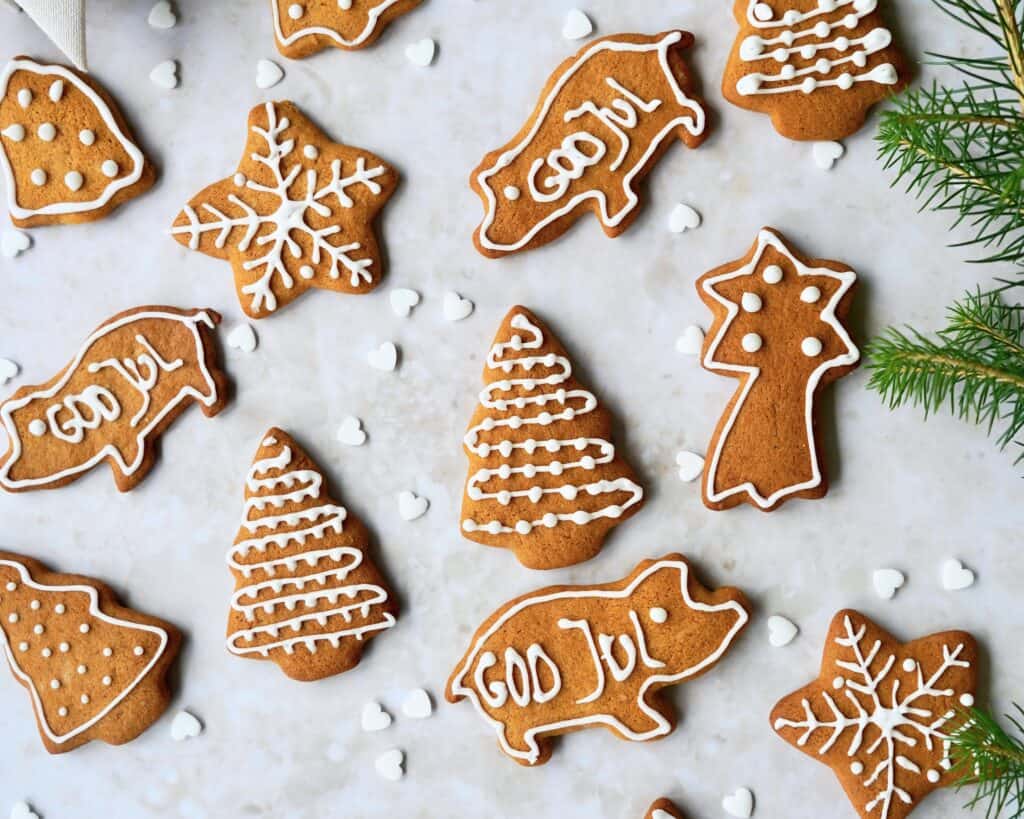 Peberkager - Hjemmebagte svenske peberkager med glasur