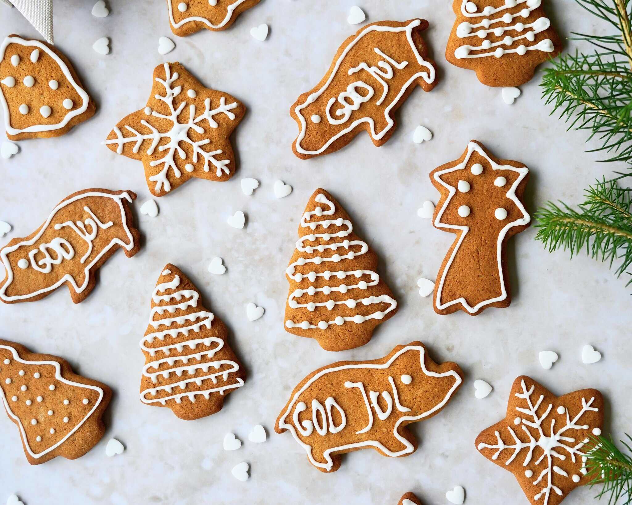 Peberkager - Hjemmebagte svenske peberkager med glasur