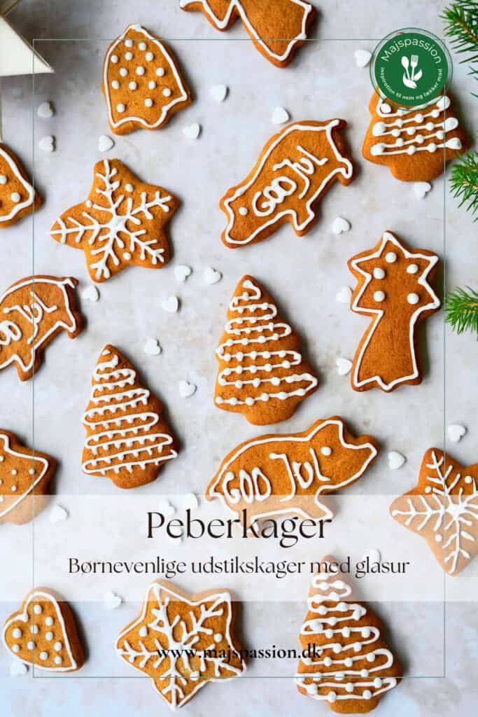 Peberkager - Hjemmebagte svenske peberkager med glasur