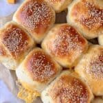 Osteboller - store bløde boller fyldt med revet ost