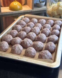 Ovnbagte kødboller fra Majspassion