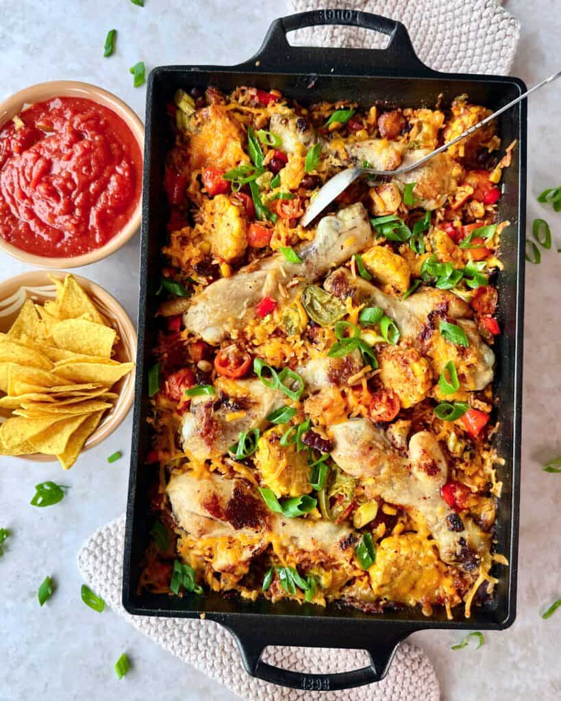 Texmex kylling i fad