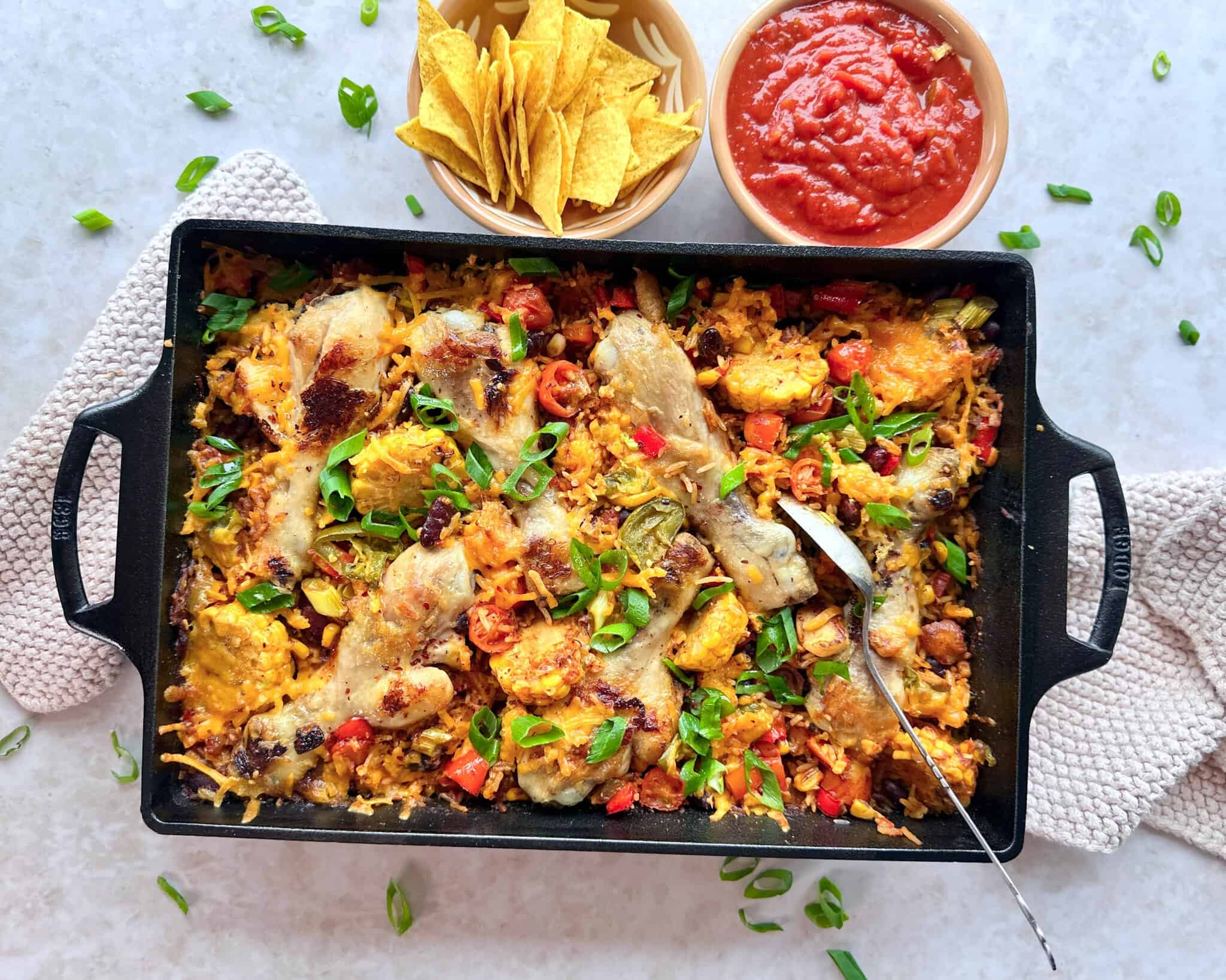 Texmex kylling i fad