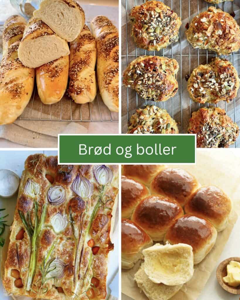 Opskrifter på brød og boller fra Majspassion