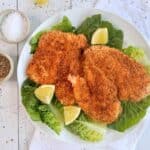 Sprød, hjemmelavet kyllingeschnitzel til ovn eller airfryer-