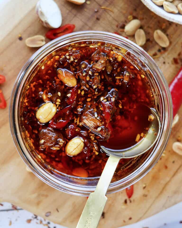 Hjemmelavet crispy chili olie