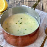 Citronsauce - hjemmelavet sauce med citron til fisk, kylling og pasta.