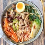 Ramen med kylling og kokosmælk